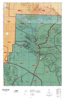 Arizona GMU 34A, Hunting Unit Map