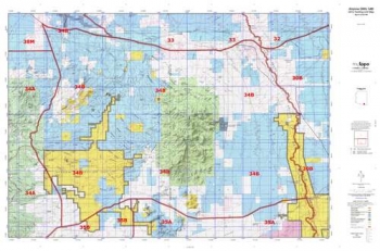 Arizona GMU 21, Hunting Unit Map